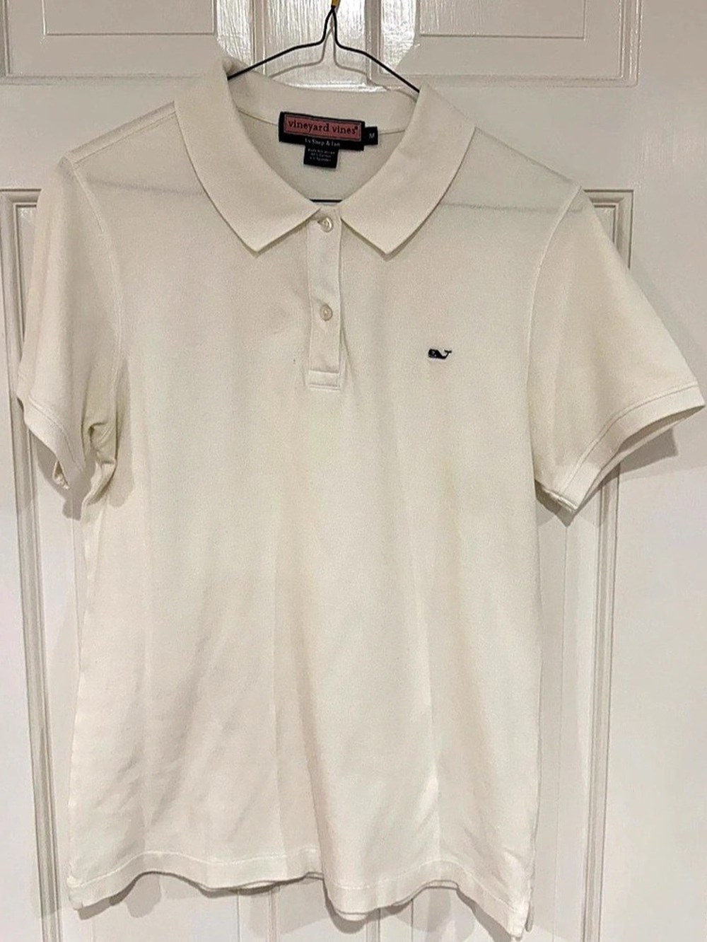 vineyard vines Classic Fit Pique Polo White Medium